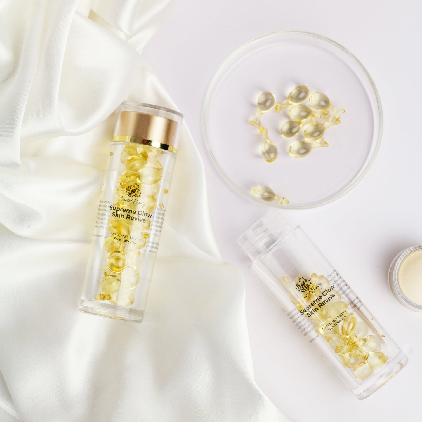 Brightening & Anti-aging Face capsule serum