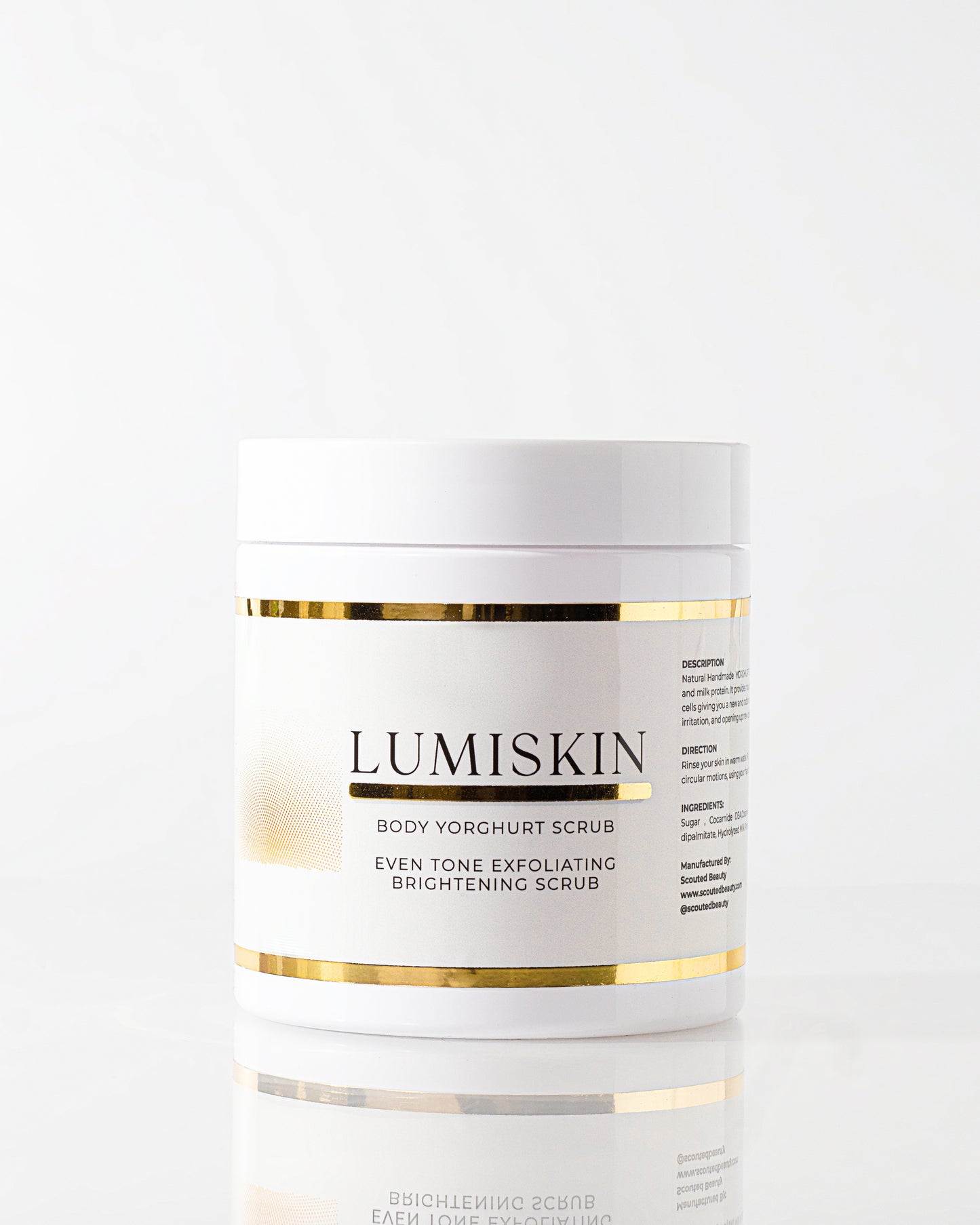 Lumiskin Body Yoghurt Scrub