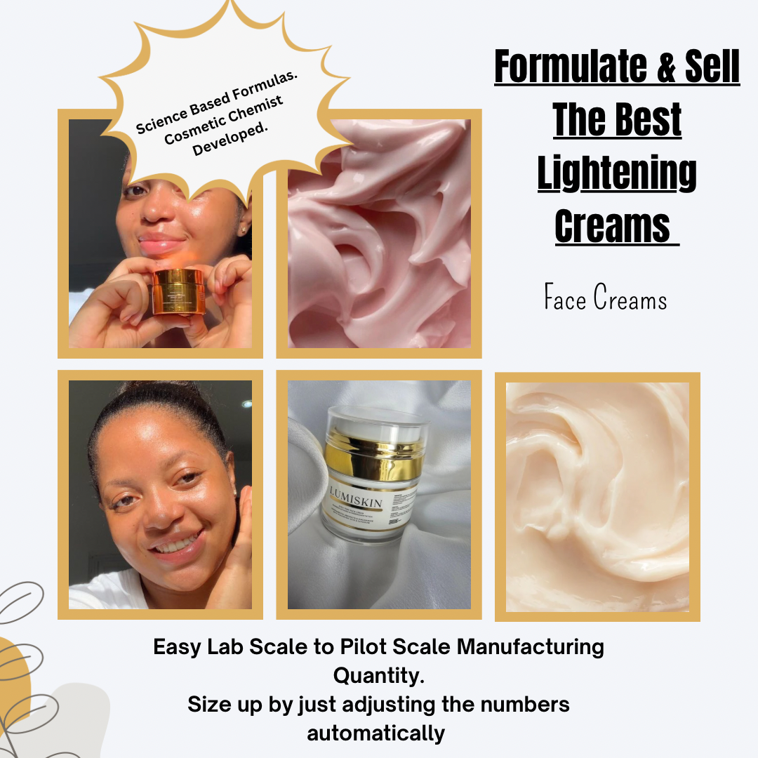 Lightening Face Cream Recipes