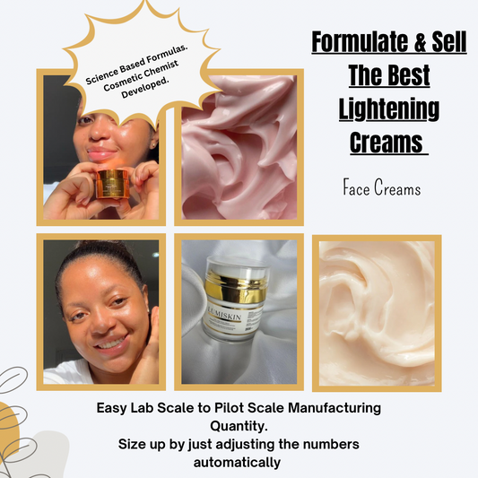 Lightening Face Cream Recipes